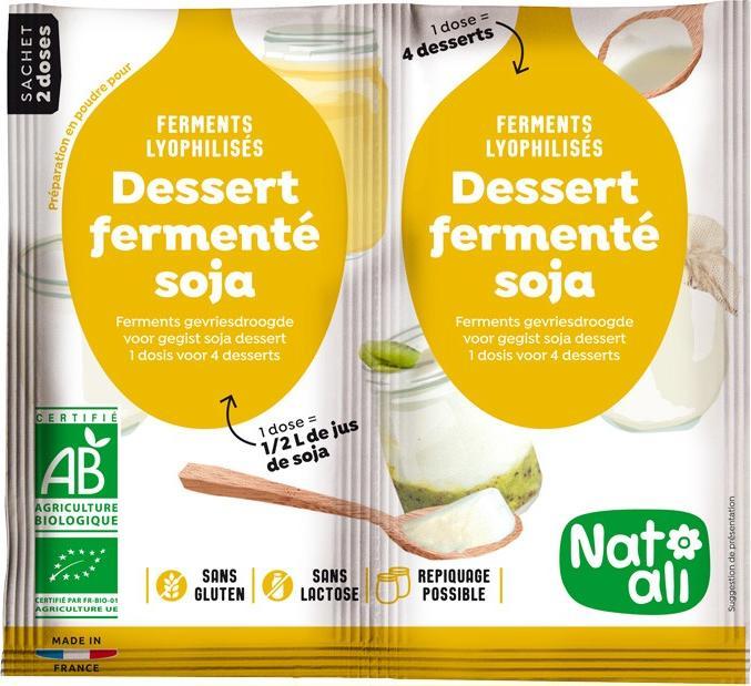 Produktbild Natali Ferment für Desserts mit Soja