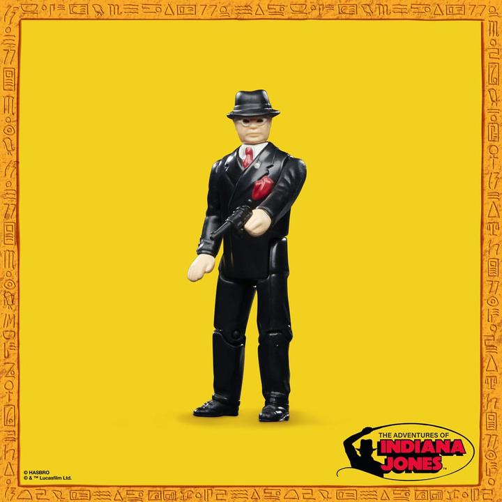 Actual product image Hasbro Indiana Jones Retro Collection Action Figure Toht (Raiders of the Lost Ark) 10 cm