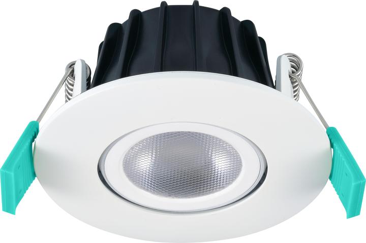 Produktbild Sylvania LED Einbaustrahler IP65 5,4W DIMCCT, weiss 230V, Abstr 38, dimmbar, schwenkba (550 lm)