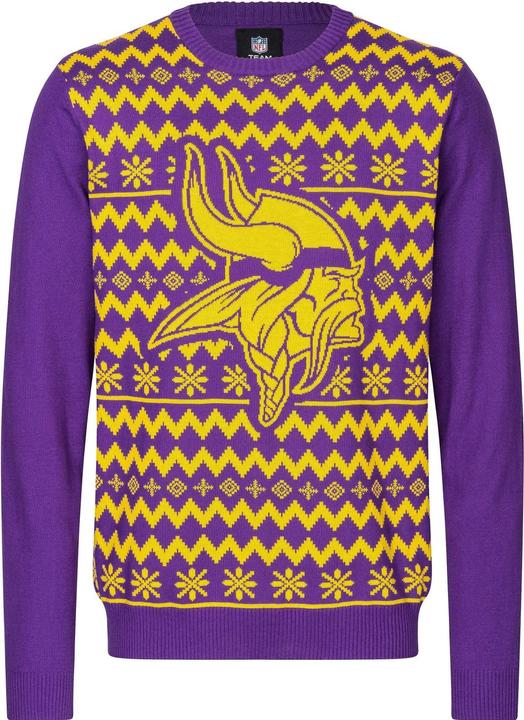 Produktbild Foco NFL Winter Sweater Strick Pullover Minnesota Vikings - S (S)