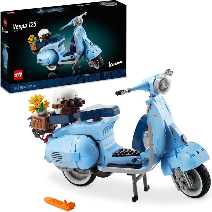 Produktbild LEGO Vespa 125 (10298, LEGO Icons, LEGO Seltene Sets)