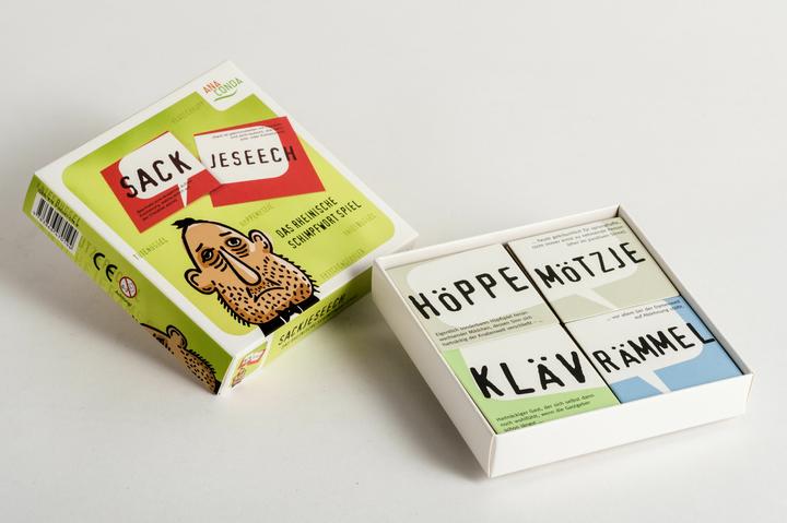 Produktbild Sackjeseech - Das Rheinische Schimpfwortspiel (Deutsch)