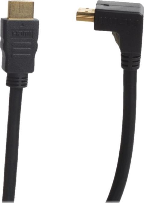 Produktbild Sinox SX HDMI Cable 1.3 - 1.5m Black Angled - 90° Gold (1.50 m, HDMI)