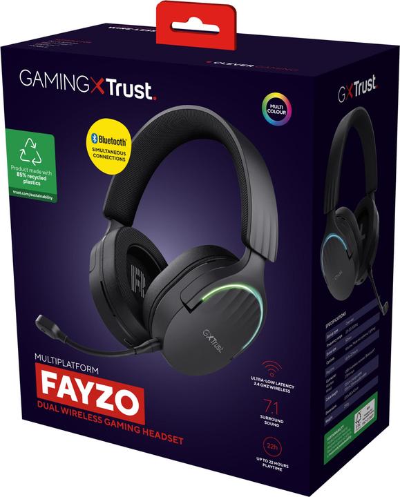 Produktbild Trust GXT 491 Fayzo (Kabellos, Kabelgebunden)