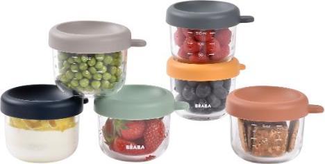 Produktbild Beaba Set 6 Portionen Glas 150ml Sunrise