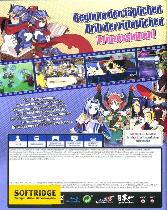 Image du produit Game Le guide de la princesse, PS4 (PS4, Multilingue)