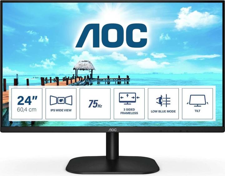 Produktbild AOC 24B2XH (1920 x 1080 Pixel, 24")