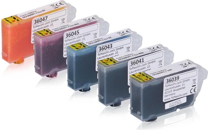 Produktbild Inkadoo Druckerpatronen original Canon PGI-5 Patronen Set 3x PGI-5BK multipack Schwarz (BK)