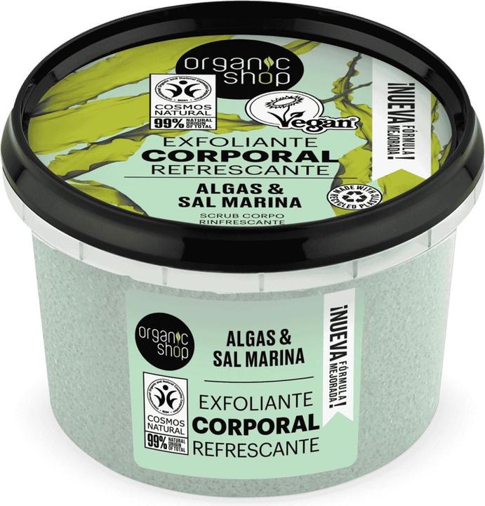 Immagine prodotto Organic Shop Lucidante per il corpo alle alghe naturali e sale marino 250ml da (250 ml)