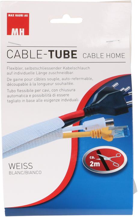 Image du produit Max Hauri Cable Home Gaine de câble à fermeture automatique (Tuyau spiralé pour câble, 200 cm)