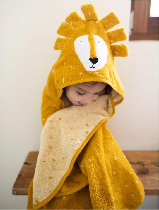 Actual product image Trixie Baby Hooded bath towel