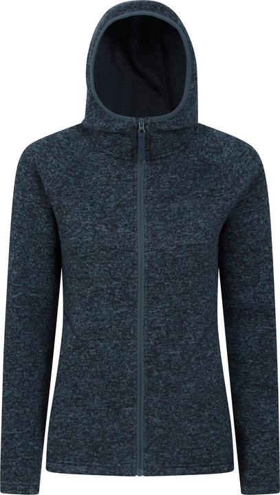 Immagine prodotto Mountain Warehouse Nevis Felpa con Cappuccio e Zip Intera Cerniera su intera lunghezza Donna (46 D)