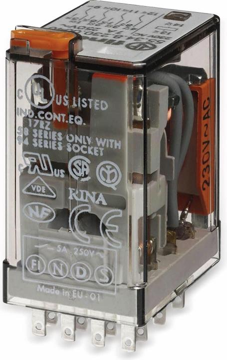 Image du produit Finder Miniature General Purpose relay, 4PCO, 7