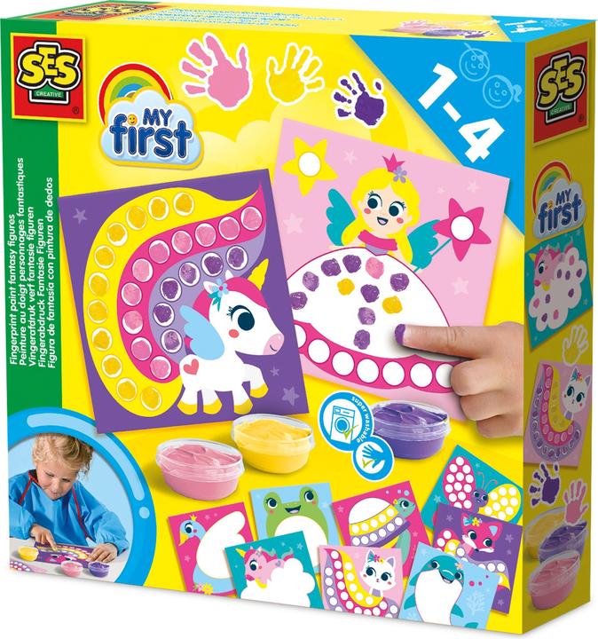 Produktbild Ses My first - Fingerprint paint fantasy figures