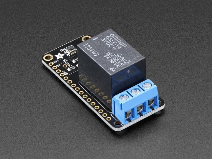 Actual product image Adafruit Power Relay FeatherWing