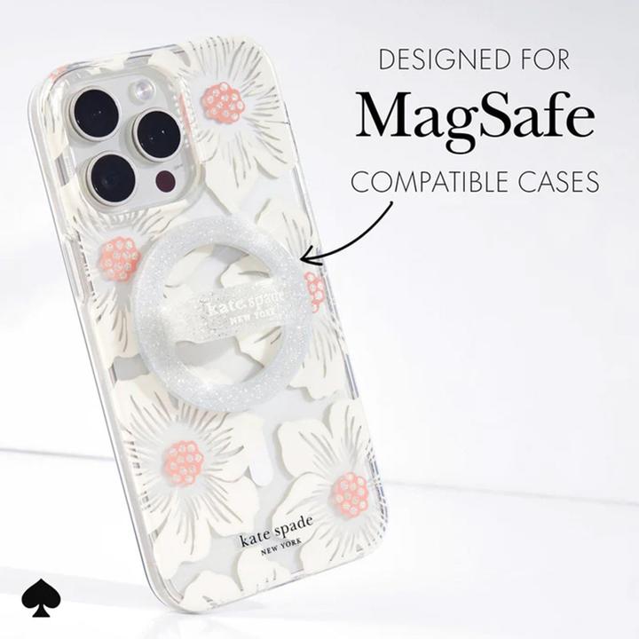 Produktbild Kate Spade Magnetischer Schlaufengriff – MagSafe Fingergriff (The Sparkle Silver)