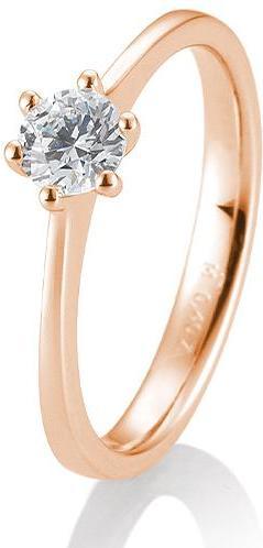 Actual product image Breuning 6 prong set 0.40-0.60 ct. (56, 585/14 K Gold)