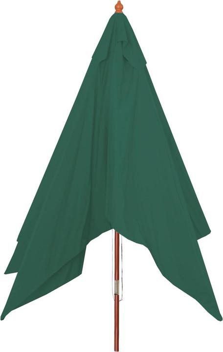 Image du produit Mendler Parasol Florida, 3x4m polyester/bois 6kg - vert (4 m)