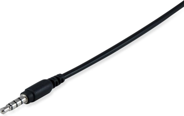 Actual product image equip Stereo headset with mute (Cable)