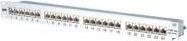 Produktbild Metz Connect Patchfeld E-DAT C6A, Cat.6A, 24 Port, 48,30cm (19"), silber eloxiert
