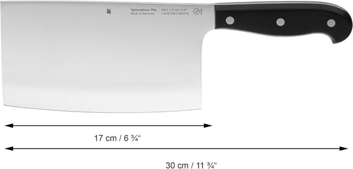 Produktbild WMF Chinesisches Hackmesser SPITZENKLASSE PLUS Schwarz (17 cm)