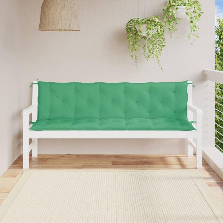 Produktbild VidaXL Gartenbank-Auflagen 2 Stk. O x ford-Gewebe (180 x 50 x 7 cm)