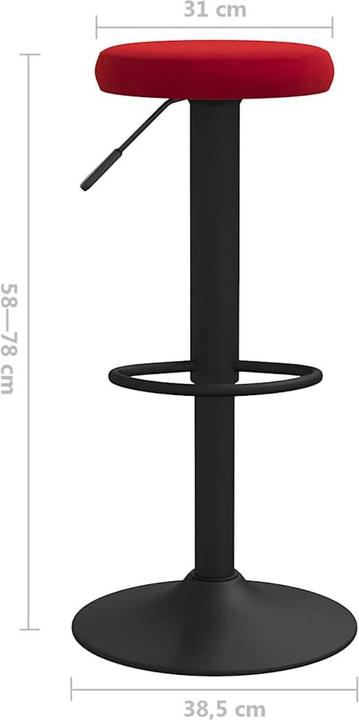 Actual product image VidaXL Bar stool