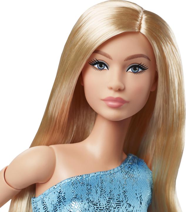 Image du produit Barbie Signature Looks 23 - Blonde, Robe bleue