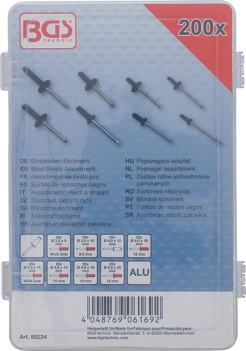 Produktbild BGS Blindnieten-Sortiment
