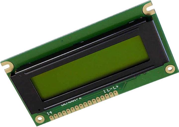 Produktbild Display LCD-Display Gelb-Grün (B x H x T) 84 x 44 x 7.6 mm DEM0817 (Elektronikkit)