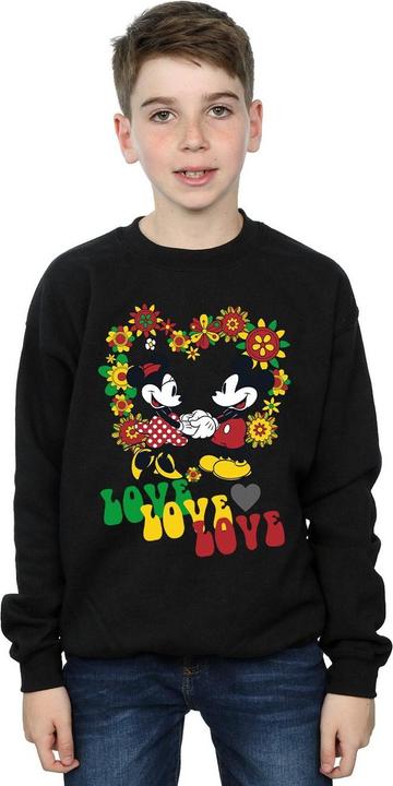 Image du produit Disney - Sweat MICKEY AND MINNIE MOUSE HIPPIE LOVE - Garçon (152, 158)