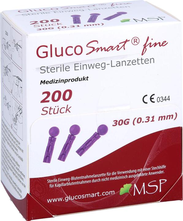 Produktbild Gluco Smart Glucosmart Fine Lanzetten (Lanzette)