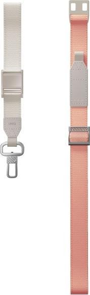 Actual product image Uniq Vista Universal phone lanyard 2in1 peach beige