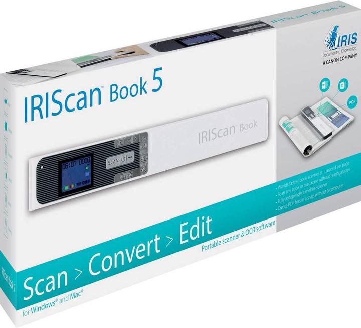 Actual product image Iris IRIScan Book 5 (USB)