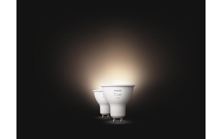 Actual product image Philips Hue White BT (GU10, 5.20 W, 400 lm, 2 x, F)