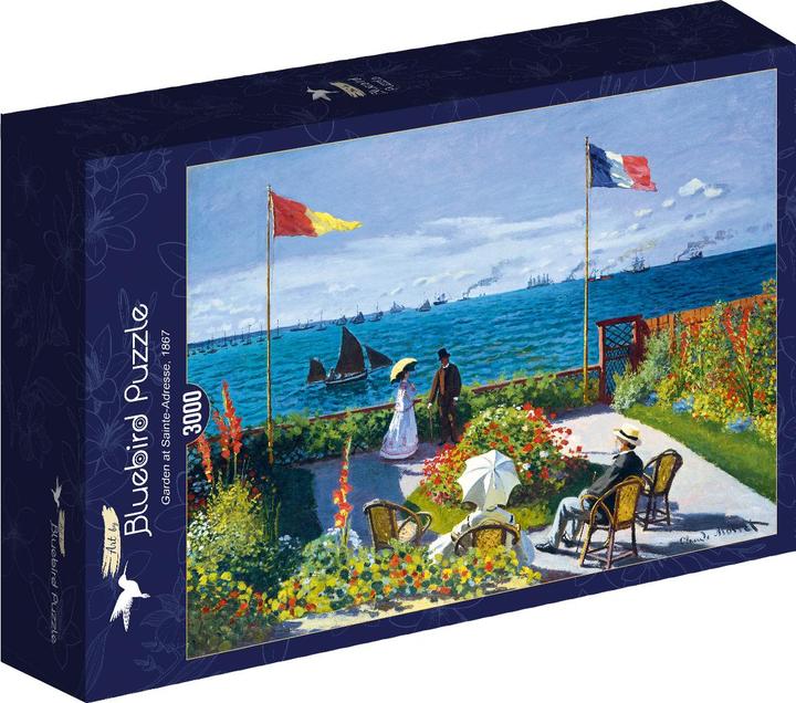Immagine prodotto Bluebird Puzzle 3000 Terrazza con vista sul giardino, Monet 1867 (3000 pezzi)