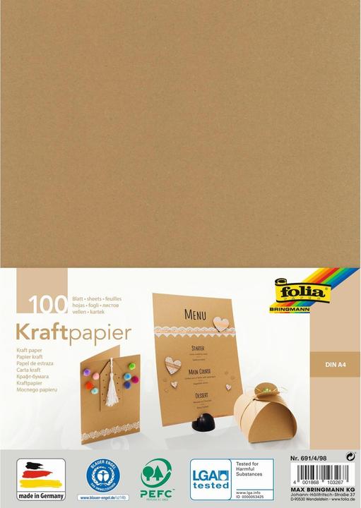 Immagine prodotto Folia Carta kraft (120 g/m², 1 x)