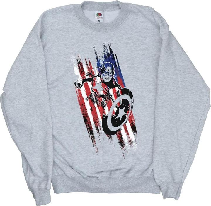 Avengers Captain America Streaks Sweatshirt