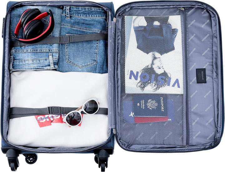Produktbild Beibye 4 Rollen Reisekoffer 3tlg Turquoise Set