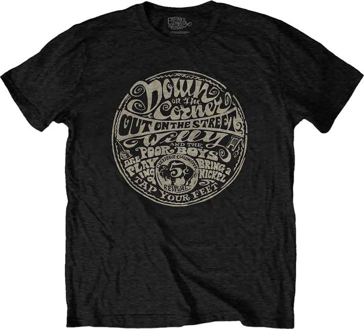 Immagine prodotto Creedence Clearwater Revival Down On The Corner Maglietta Adulto Unisex (M)