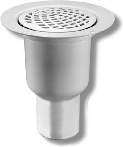 Actual product image Purus Afl.skål Brage 110mm t/vinyl hvid rist