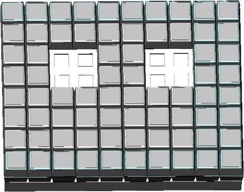Image du produit AKS Zielonka Coussin aks-variosit avec housse inko-air 50 x 45 x 8 cm
