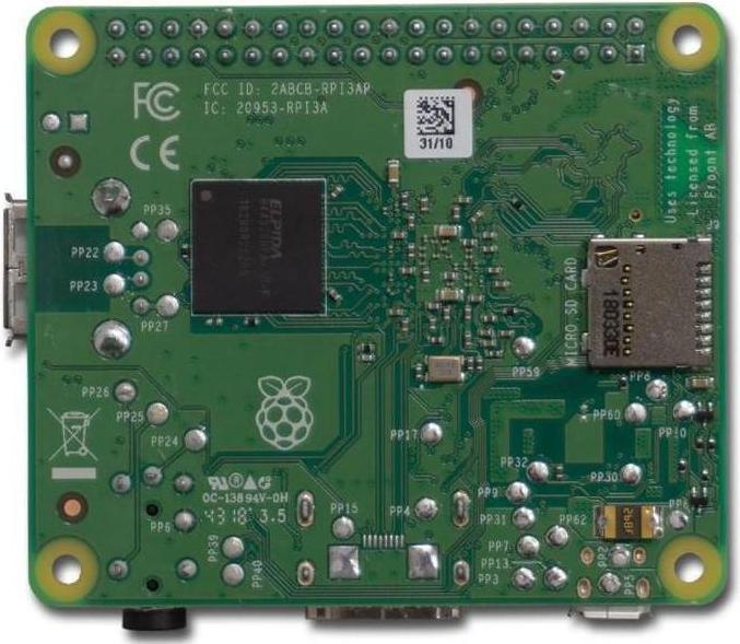 Produktbild Raspberry Pi EB43121 - 3 Model A SBC Platine Bundle inkl. Netzteil