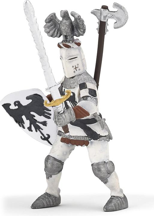 Actual product image Papo Knight with eagle helmet, white