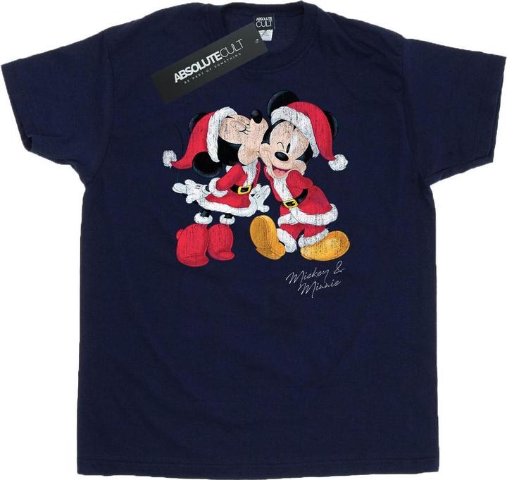 Image du produit Disney - T-shirt MICKEY AND MINNIE CHRISTMAS KISS - Homme (XXL)