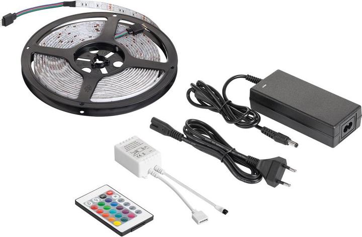Rebel LED-Streifen RGB 5m Set 12V (RGB, 500 cm, Indoor)