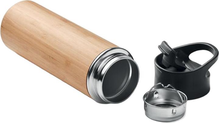 Actual product image MidOcean Nanda Bamboo Double Wall 450ml Water Bottle (0.45 l)