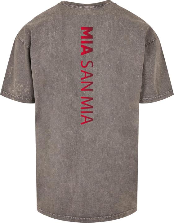 Produktbild FC Bayern München Mia San Mia V GR Acid Washed Heavy Oversize Tee - 115607 (XL)
