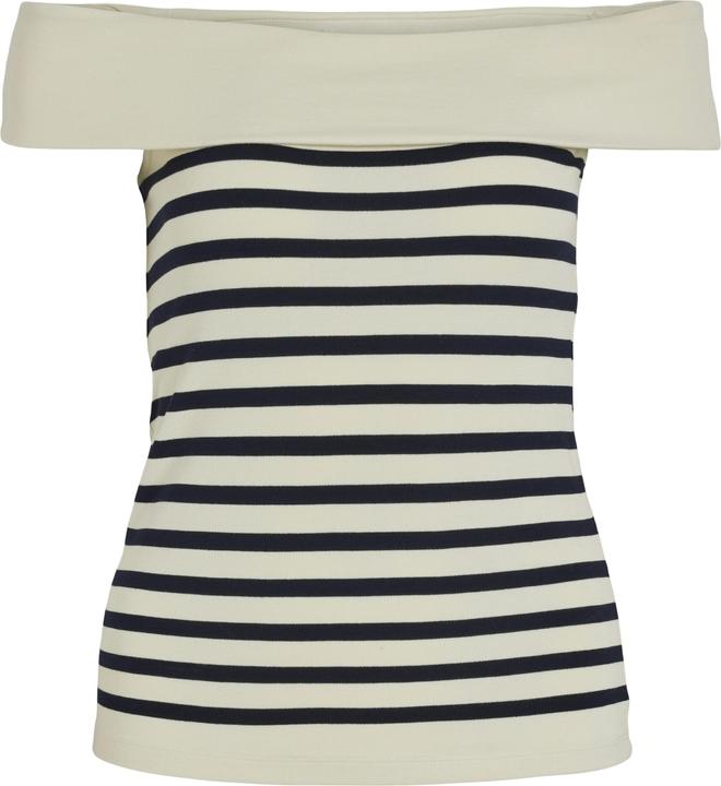 Image du produit Vila Top off shoulder rayé (XL)