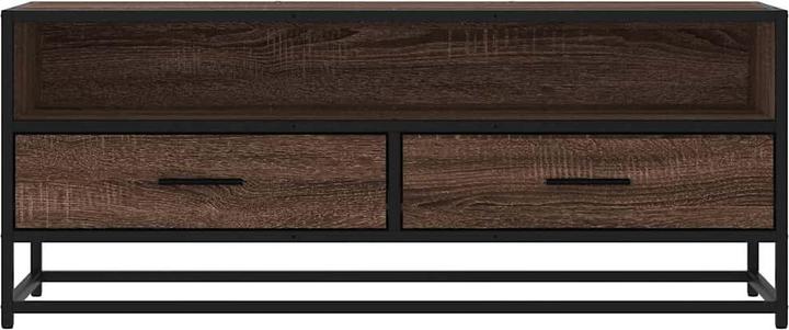 Image du produit VidaXL Meuble TV Lowboard Meuble TV Table de télévision brun imitation chêne (100 x 34.5 x 40 cm)